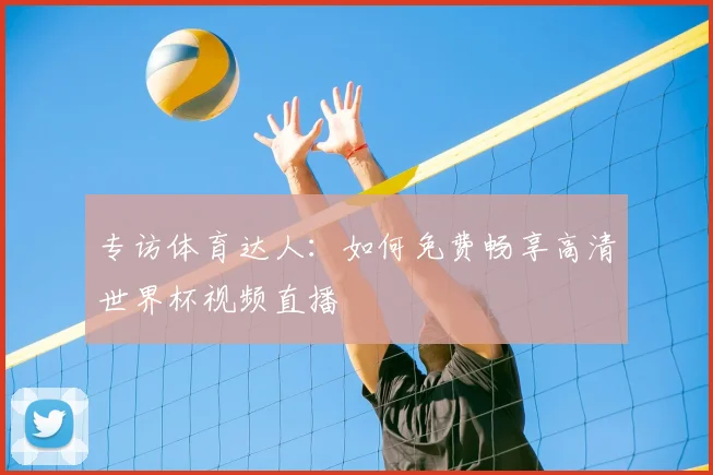 专访体育达人:如何免费畅享高清世界杯视频直播