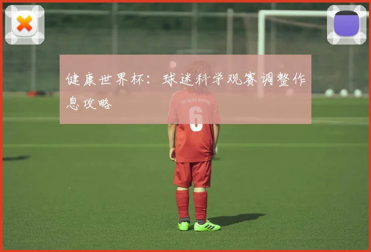 健康世界杯：球迷科学观赛调整作息攻略